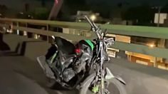 Muere menor por manejar motocicleta a exceso de velocidad en puente de Periférico