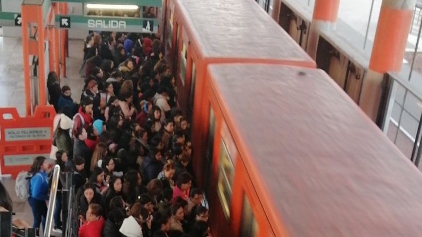 ¿Qué pasó en la estación Múzquiz de la Línea B del Metro hoy, martes 21 de mayo?