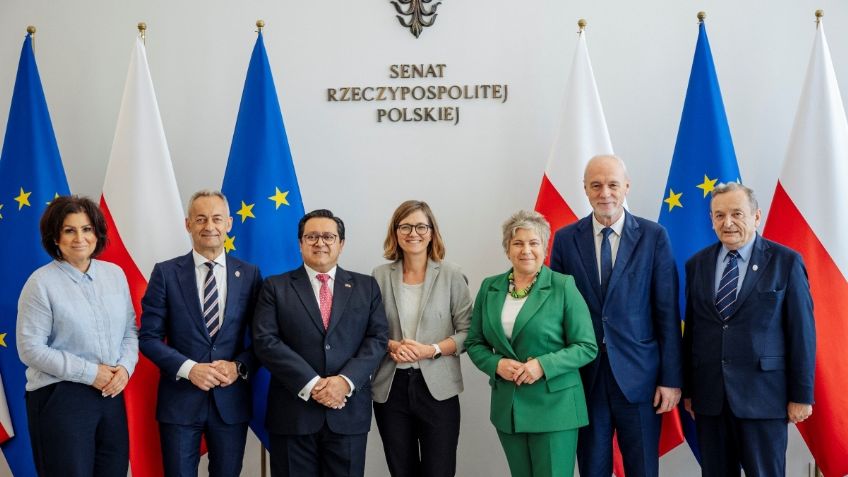 La Embajada de México se reúne con el Grupo de Amistad Polonia-México en el Senado polaco