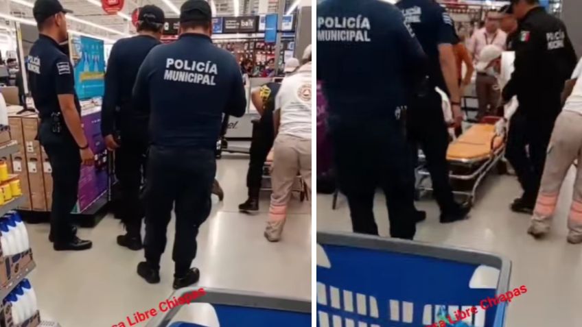 Hieren a balazos a 2 menores de edad; uno de ellos, logra entrar a tienda Walmart a pedir ayuda