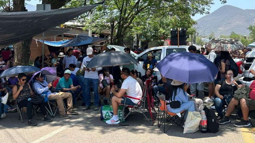 Continúa paro en Oaxaca no por altas temperaturas sino por los maestros