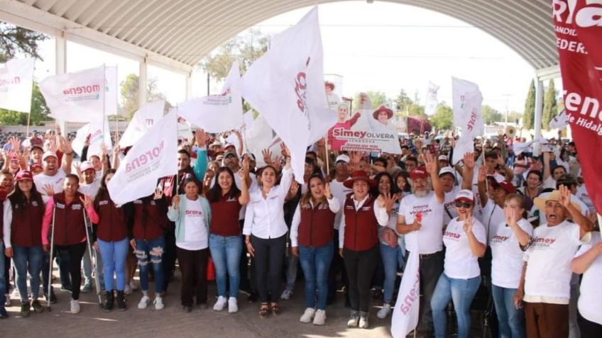 Simey Olvera exhorta a votar con visión de proyecto nacional