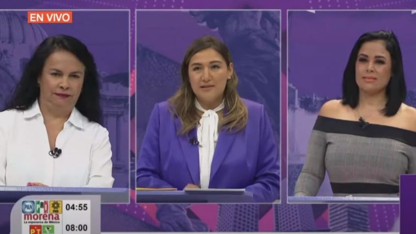 Así se vivió el debate entre las candidatas por la alcaldía Azcapotzalco