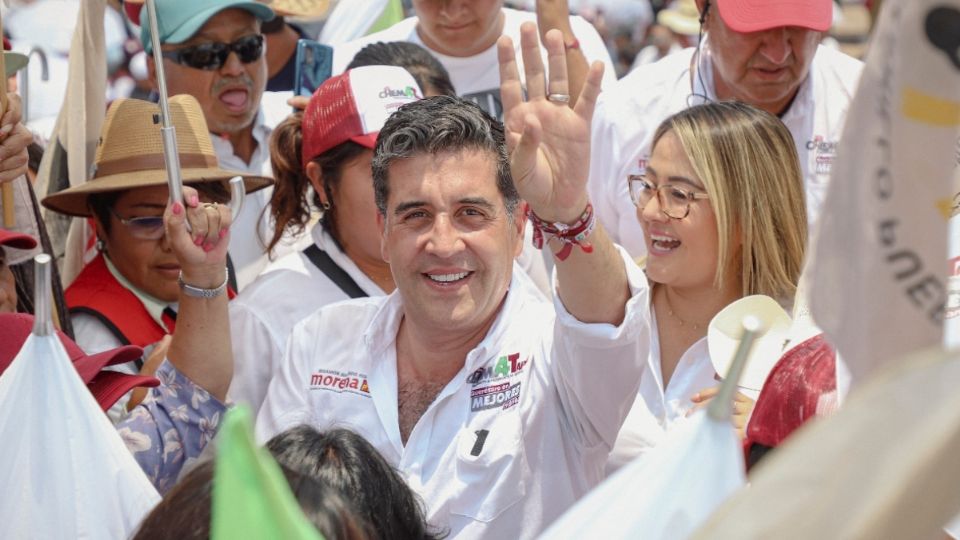 'Chema' Tapia, candidato a la alcaldía de Querétaro por la coalición Morena, PVEM y PT.