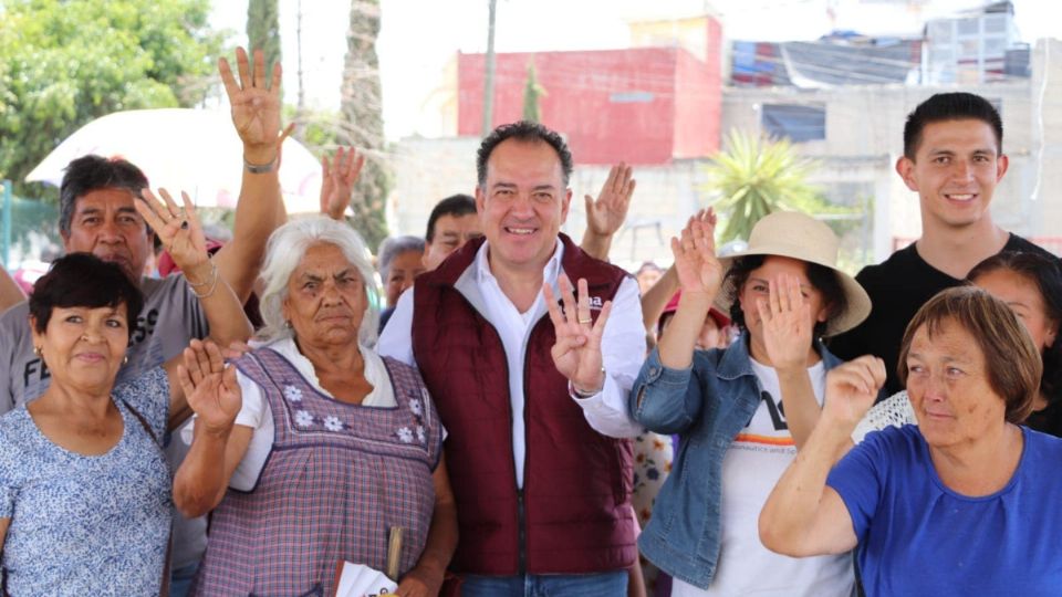 El candidato dijo sentirse seguro de ganar la elección