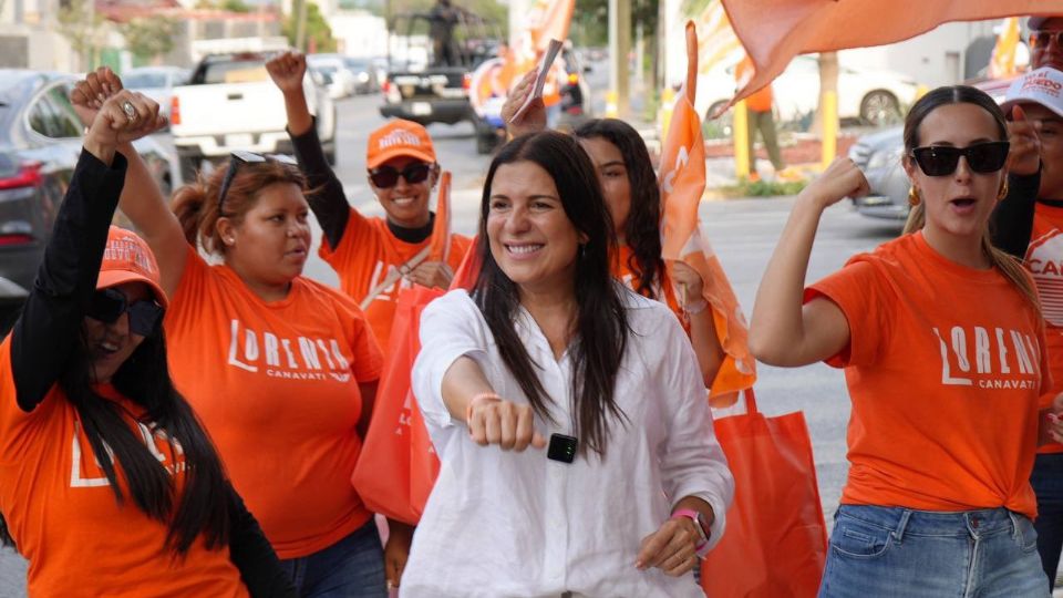 Lorenia Canavati, candidata emecista en San Pedro.