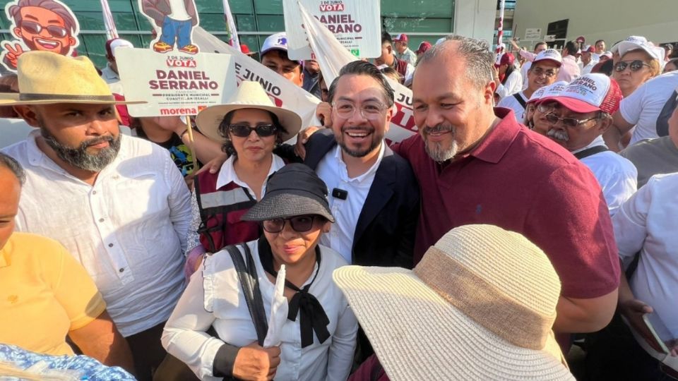 Daniel Serrano llamó ante sus simpatizantes  a reforzar el trabajo territorial en la recta final de la campaña.