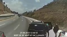 VIDEO: asaltan a transportista en la carretera hacia San Martín Texmelucan, Puebla