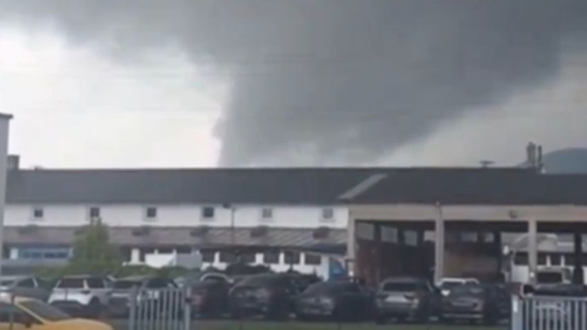 VIDEO: sorprende tornado a habitantes de Graz, en Austria