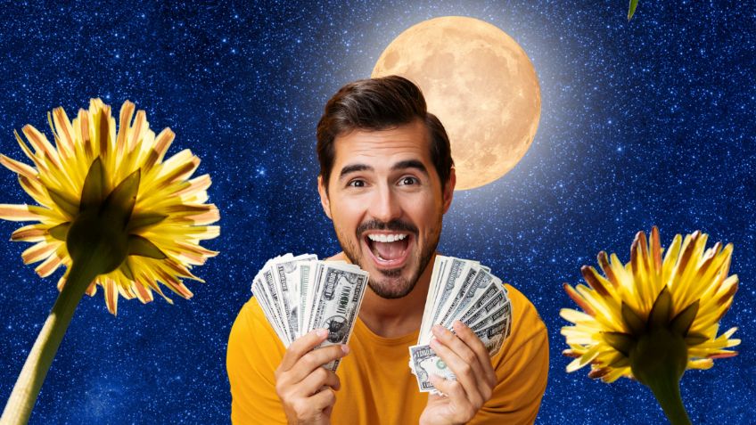 Abundancia: estos son los 4 signos zodiacales que serán bendecidos de dinero y suerte, gracias a la Luna de Flores