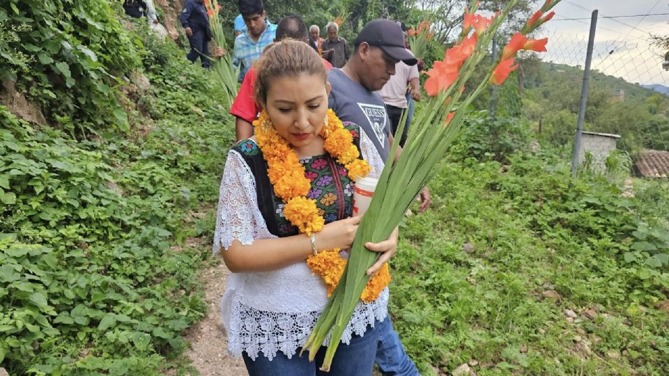 Selene Sotelo Maldonado, alcaldesa con licencia de Xalpatlàhuac.