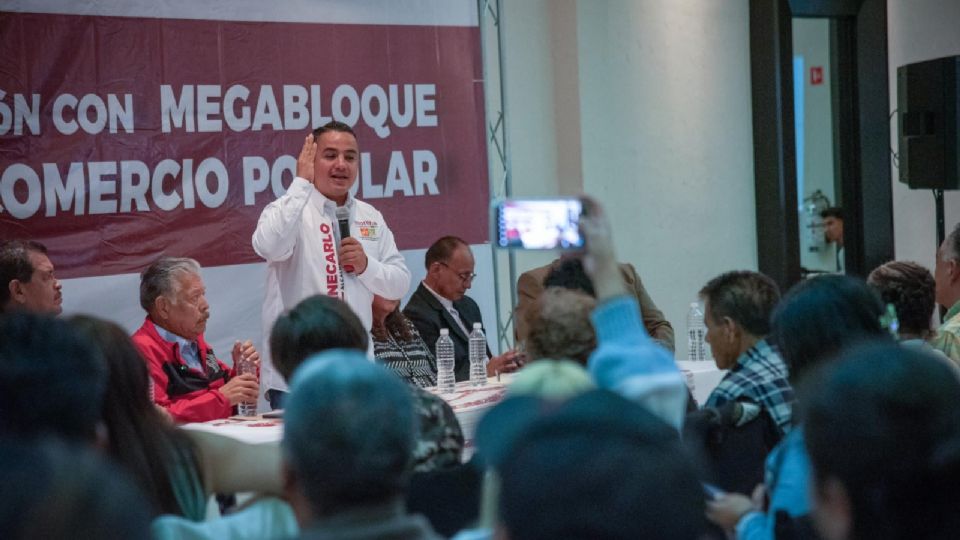 Janecarlo Lozano, candidato a la alcaldía de Gustavo A. Madero.