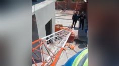 IMÁGENES FUERTES: muere trabajador en la Magdalena Contreras tras colapso de torre de comunicaciones