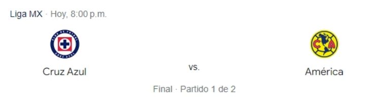 cruz azul vs america en vivo final hoy jueves 23 de mayo