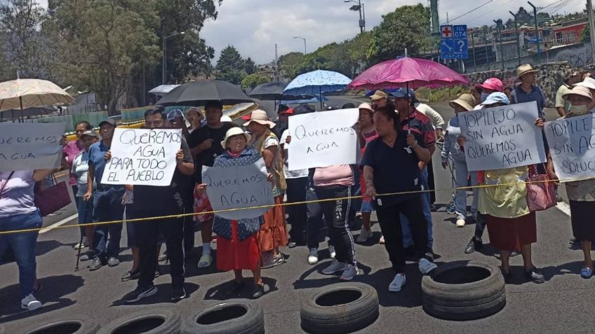 ¿Qué pasó en la autopista México-Cuernavaca hoy 23 de mayo? Había vecinos de Topilejo