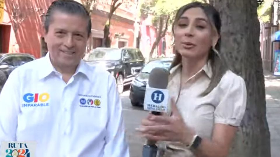 Giovani Gutiérrez, candidato a la reelección en Coyoacán.