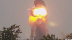 Motor de starship explota en su fase de pruebas e incendia torre de Space X: VIDEO