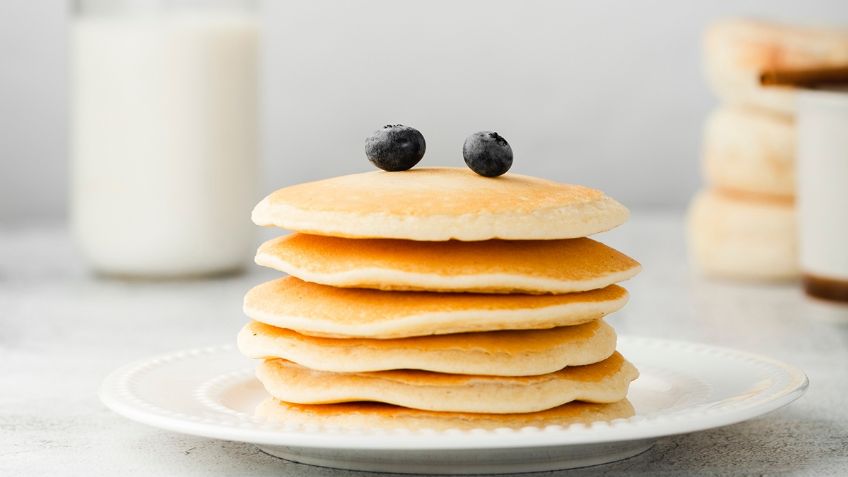 Esta es la receta definitiva para hacer hot cakes de avena para adelgazar