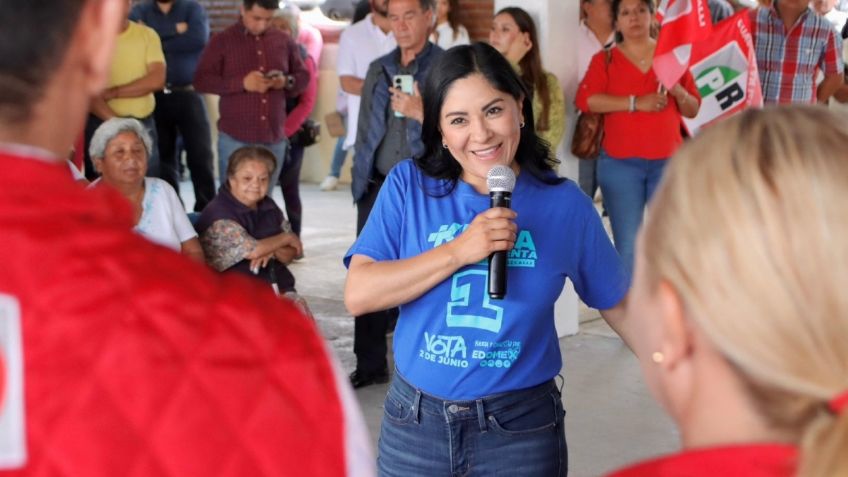 Karla Fiesco candidata del PAN-PRI-PRD destaca proyecto para apoyar a las mujeres de Cuautitlán Izcalli en el Edomex