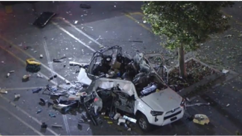 Hombre sobrevive de milagro tras fuerte explosión: intentó prender un cigarro al interior de su auto