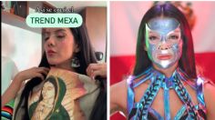 Todo este tiempo le llevó a Doris Jocelyn realizar el trend de orgullo mexa | VIDEO