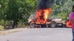 Enfrentamiento en Tierra Caliente desata bloqueos y quema de vehículos