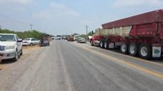 Agricultores cierran la carretera Victoria-Matamoros, demandan mejor precio al sorgo