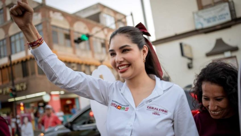 Geraldine Ponce cierra campaña por la reelección en Tepic