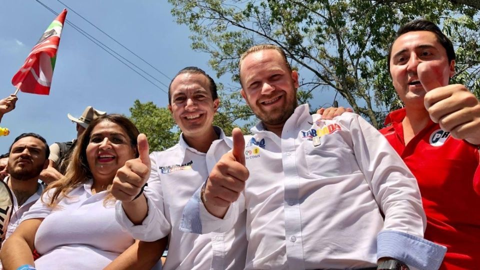 El evento contó con la asistencia del candidato a la jefatura de Gobierno de la Ciudad de México (CDMX), Santiago Taboada