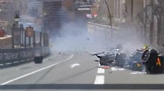 VIDEO: “Checo” Pérez sufre impresionante accidente en el Gran Premio de Mónaco de F1