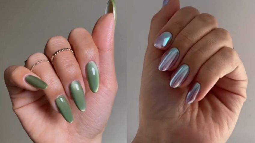 ¡Nunca lucirán iguales! Uñas camaleón, conoce la técnica viral del momento para presumir una manicura chic y moderna