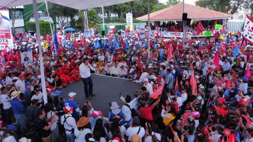 Cierra campaña Luis Gerardo "El Güero" Quijano en la Magdalena Contreras