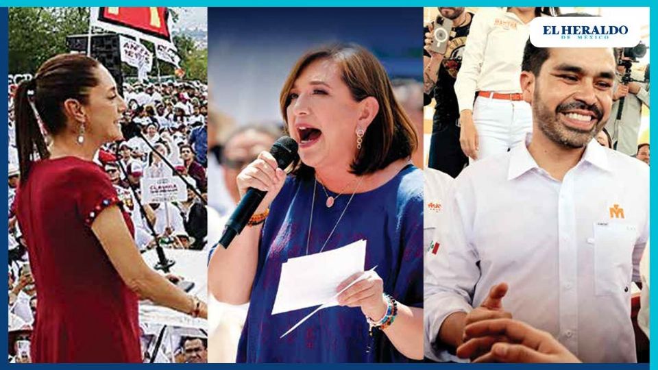 Acompañaron a candidatos estatales rumbo a la recta final