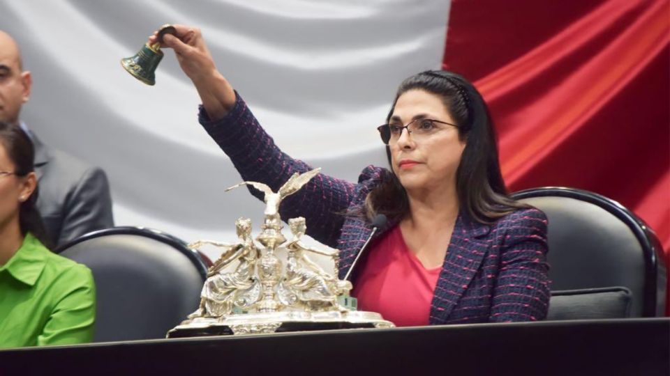 Marcela Guerra Castillo, presidenta de la Cámara de Diputados.