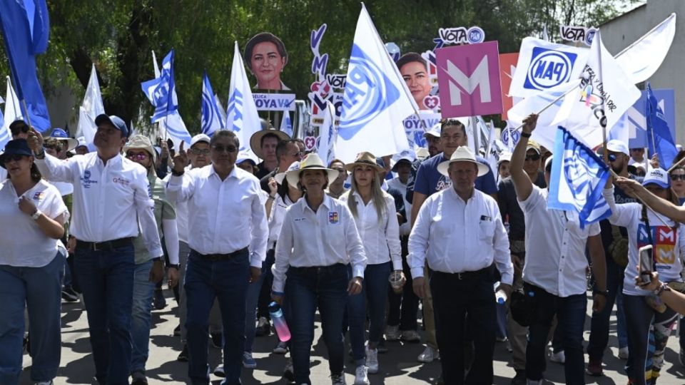 'Vamos por todo hasta el último día”, aseguró Angélica Moya.