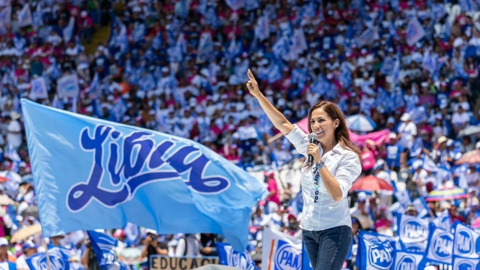 “Ha sido una campaña alegre, propositiva y de altura, como se lo merece la gente de nuestro estado', enfatizó la candidata. FOTO: Especial