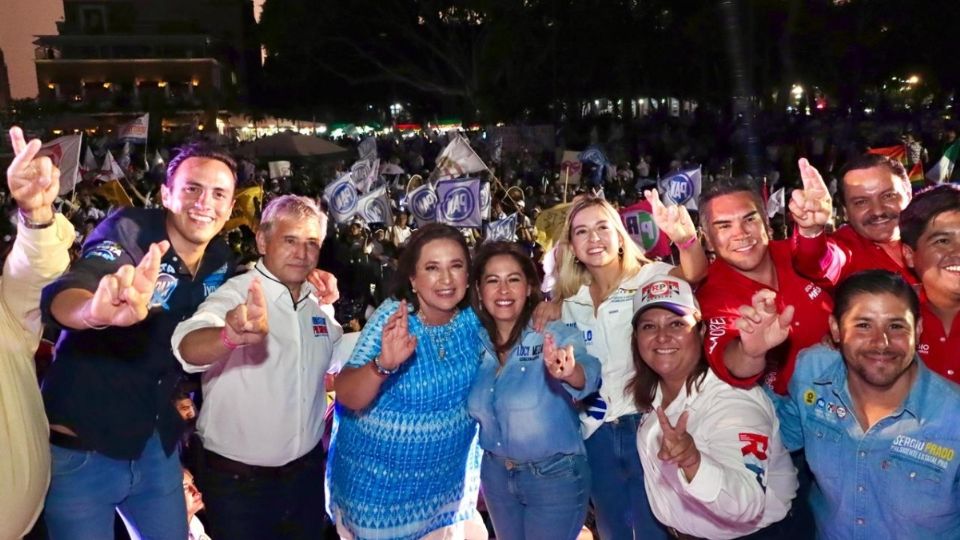 Lucy Meza pidió 'salir a votar temprano, y con voto masivo para las candidatas y candidatos del frente opositor.