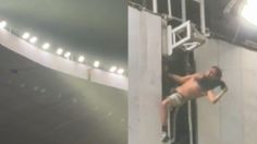 Joven se cuela al techo del Estadio Azteca para alentar al América en la final; termina detenido | VIDEO