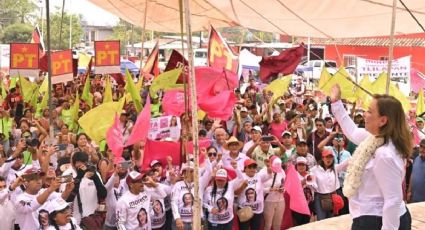 "Vamos a ganar en Veracruz y todo mi compromiso para trabajar seis años a favor de los veracruzanos": Rocío Nahle