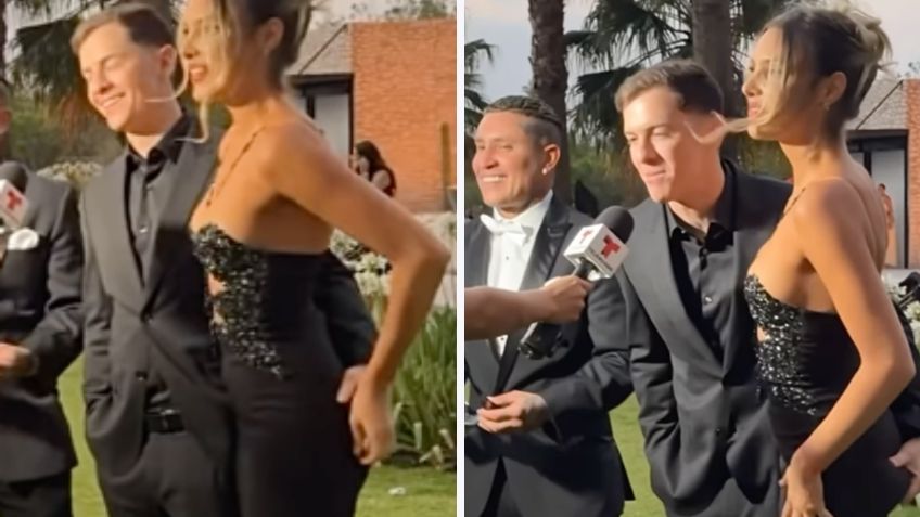 Tachan de “mano larga” a Guaynaa por tocar a su esposa Lele Pons en plena entrevista | VIDEO