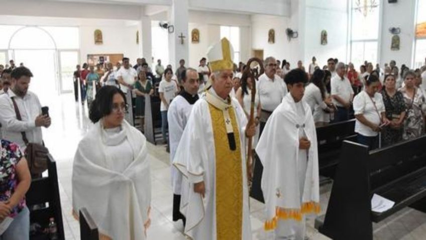 "Él alcanzó a saludar a Máynez y fue muy feliz": familias realizan misa para víctimas de tragedia en NL