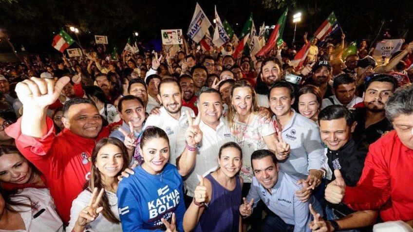 Estamos en la ruta correcta en Yucatán y vamos a ganar el 2 de junio, asegura Renán Barrera