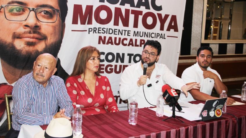 Naucalpan: Isaac Montoya suma a su candidatura liderazgos de partidos de oposición