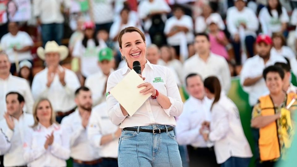 María Bárbara Cepeda Boehringer, candidata al Senado de la República por el estado de Coahuila.