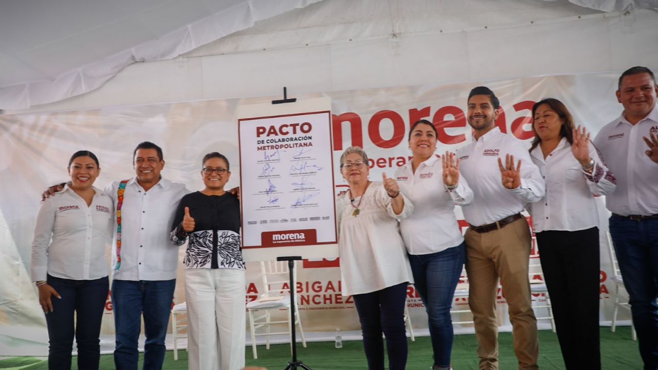 Aleida Alavez firma pacto de colaboración con aspirantes de alcaldías y ...