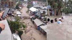 VIDEOS: “apocalipsis” en India y Bangladés, suman 38 muertos tras casas y calles bajo el agua