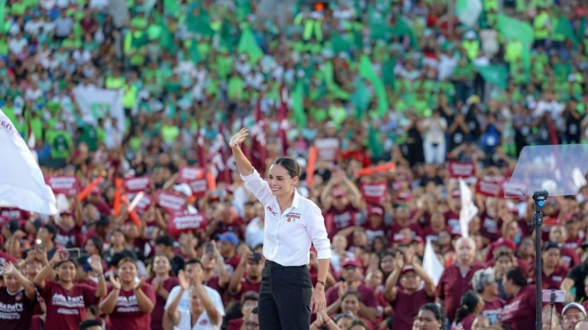 "Estoy lista para seguir siendo su presidenta municipal":  Ana Paty Peralta culmina su campaña rumbo a las elecciones del 2 de junio con el apoyo de más de 15 mil personas en Cancún