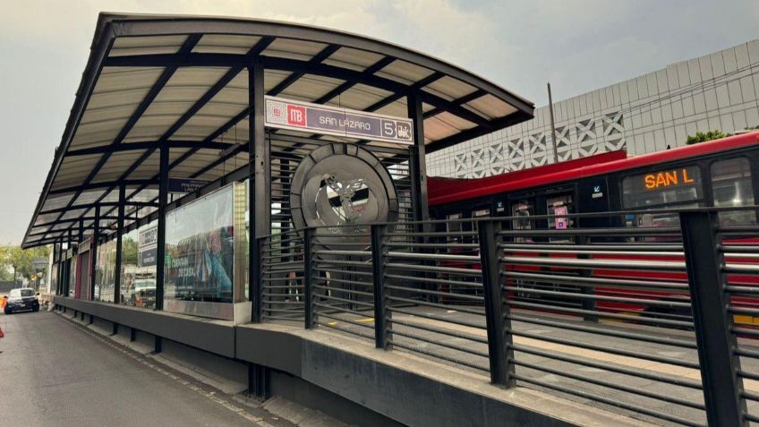 Reabre estación San Lázaro del Metrobús después de 100 días sin servicio