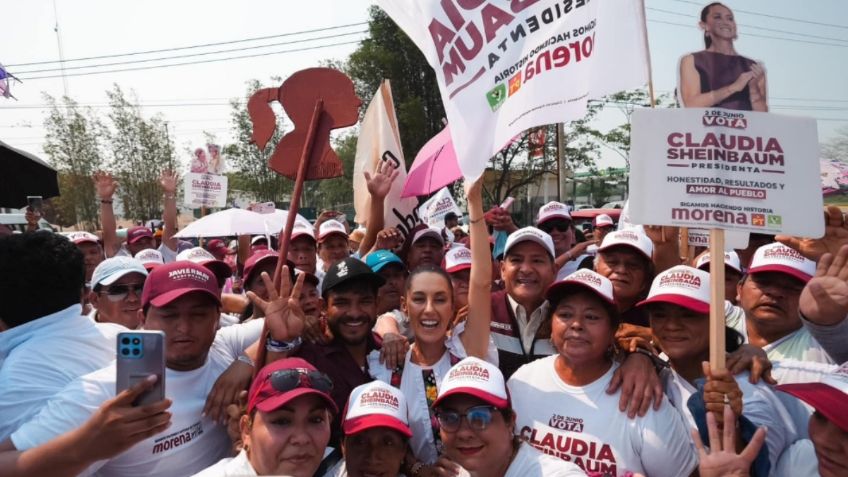 Claudia Sheinbaum cierra campaña este miércoles 29 de mayo