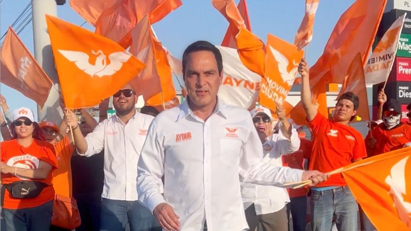 Ayoub: el candidato de MC en Baja California que ha marcado tendencia, cerrará campaña este miércoles con un "Crucerotón"